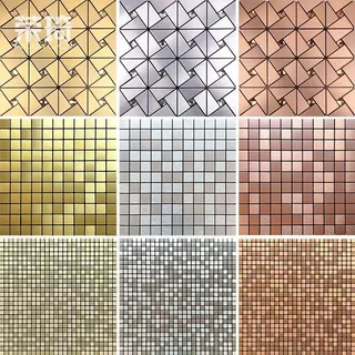 10 unidades Pastilhas Auto Adesivo Decorativa Papel de parede 30cmx30cm