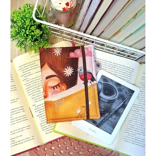 Capa Para Kindle Em Tecido - Leitora - Book Lover
