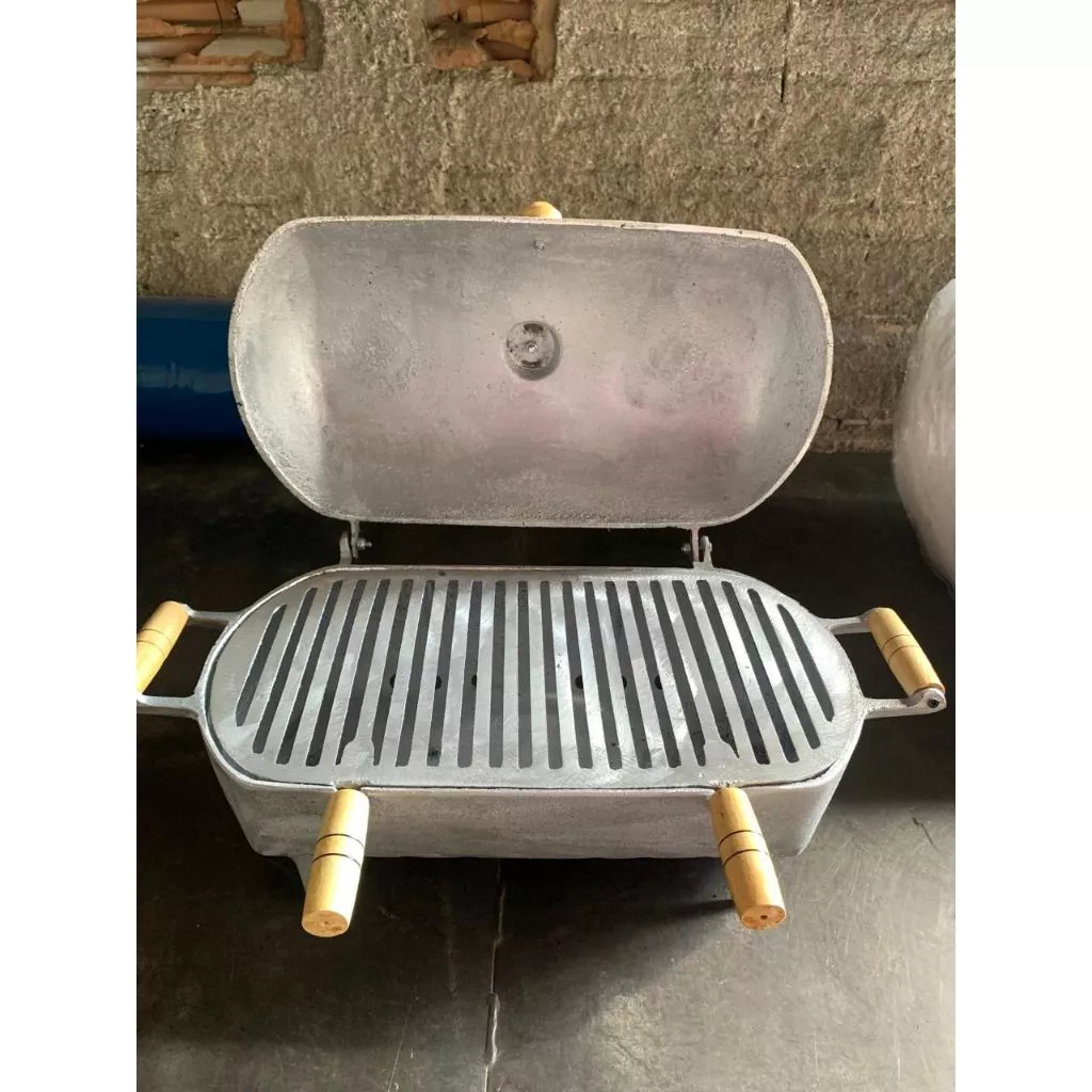 Churrasqueira de aluminio pro (Envio imediato)