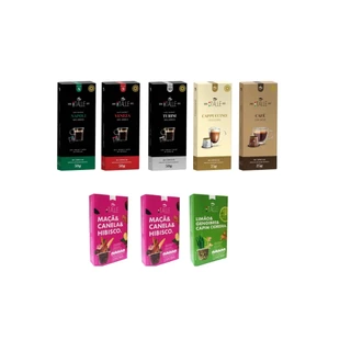 Capsulas Nespresso Cappuccino Chá Café Italle Kit 71