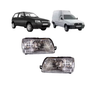 Par Do Farol Uno e Fiorino Fire Pitbull 2004 2005 2006 2007 2008 2009 2010 em Oferta na Shopee