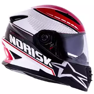 CAPACETE NORISK FF302 GRAND PRIX JAPAN C/ ÓCULOS INTERNO