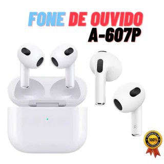 Fone de Ouvido Intra Auricular Bluetooth Altomex A-607P com Case de Carregamento