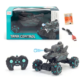 Carrinho Controle Remoto Tanque De Guerra Bolinhas De Gel