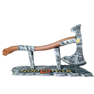 Machado Leviathan Colecionável Kratos com suporte God of War GRANDE Jogo Action Figure de Resina