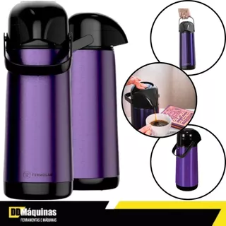 Garrafa Térmica Lúmina Inox 1L - Termolar