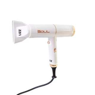 Secador Soul 127V (1200w) / 220v (1600w) Branco - Lizz Professional