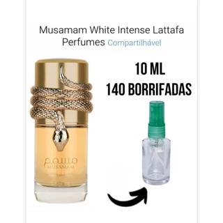 MUSAMAM WHITE INTENSE LATTAFA EAU DE PARFUM 10 ml- original envio imediato