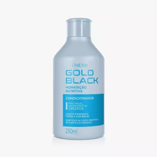 Amend Gold Black Hidratação Nutritiva Condicionador de 250ml em Oferta na Shopee