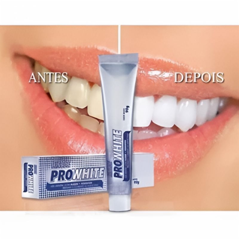 Gel Branqueadora ProWhite (original) Gel Dental hinode Pasta de dente ...