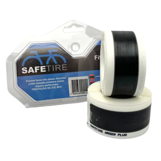 FITA ANTI-FURO SAFETIRE 40MM BRANCA PARA PNEU ARO 26" / 27,5" / 29" - 2.0 A 2.4 - PAR