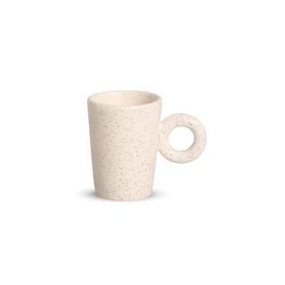 Caneca Cônica Duo Orgânica Branca 80ml