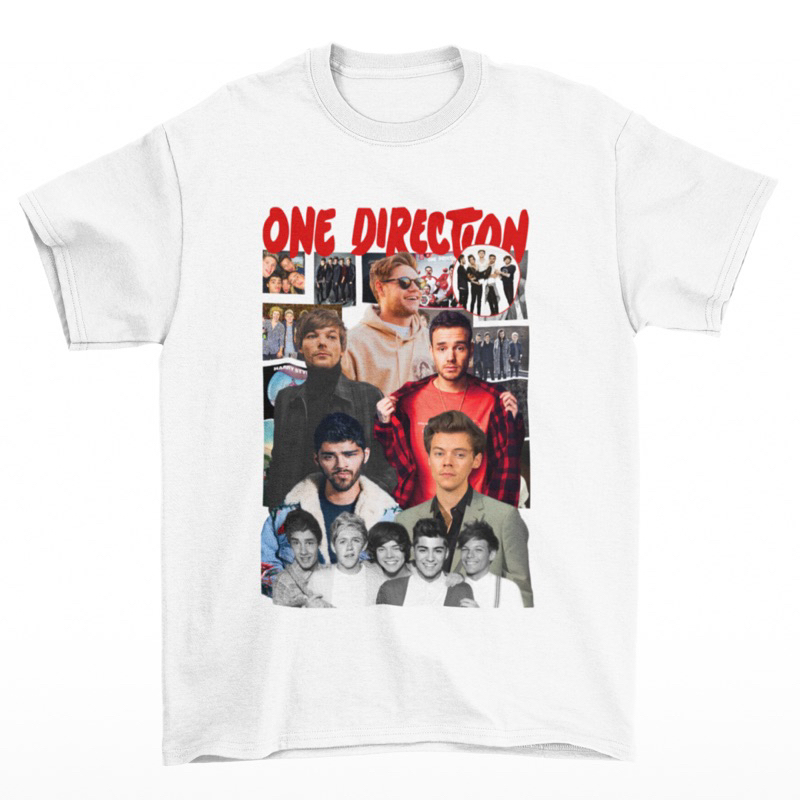 Camiseta Básica One Direction | Shopee Brasil