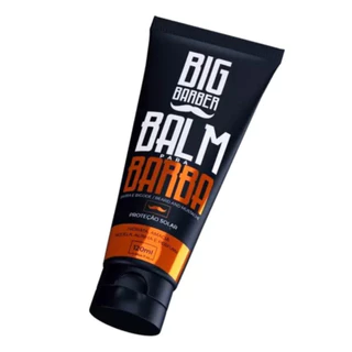 Balm para Barba Big Barber 120ml Hidrata Amacia Modela Alinha e Perfuma com Proteção Solar