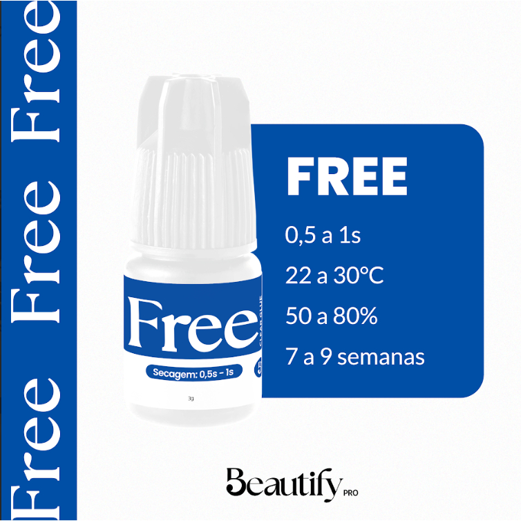 Cola para extensão de cílios Beautify Free 3g - Transparente | Shopee ...