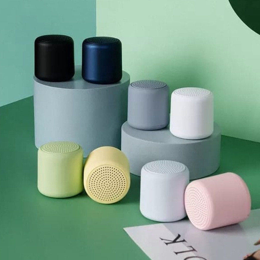 Mini Caixa De Som Inpods Little Fun Macaron Portátil Bluetooth