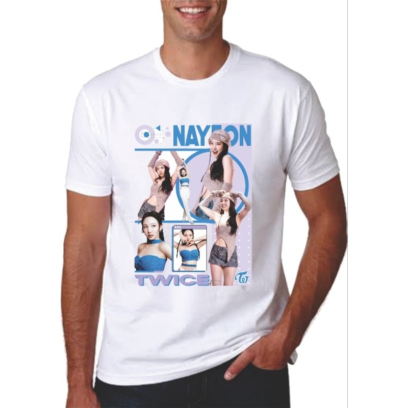 Camiseta TWICE KPOP Nayeon do Infantil ao Adulto | Shopee Brasil