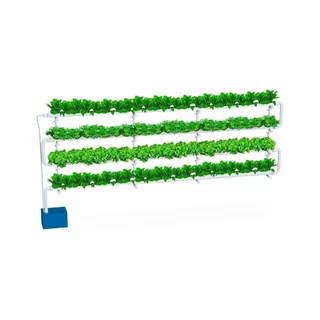Jardim kit Hidroponico N5 Plus Com nutrientes e Sementes 96 Plantas
