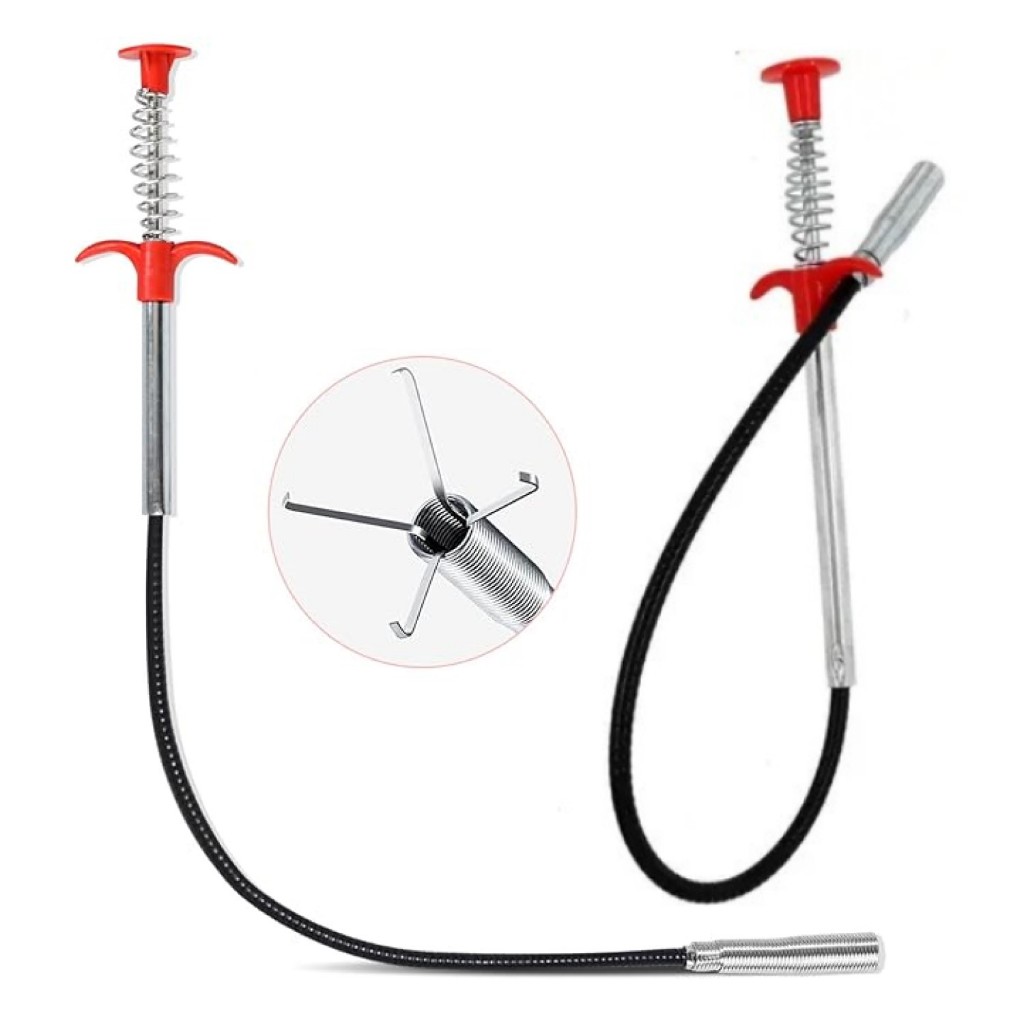 Pegador Haste Flexível com Garra 60cm Multiuso