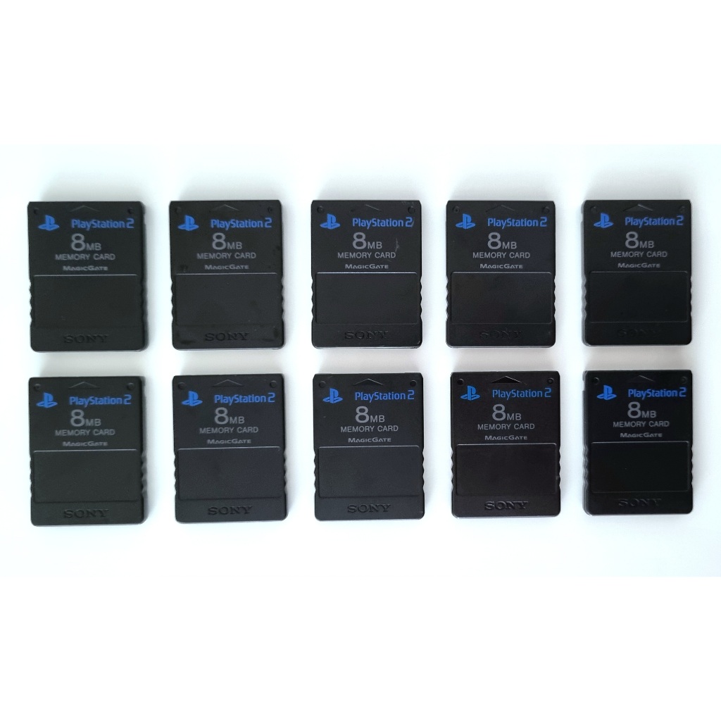 Memory Card Original de PS2 Preto