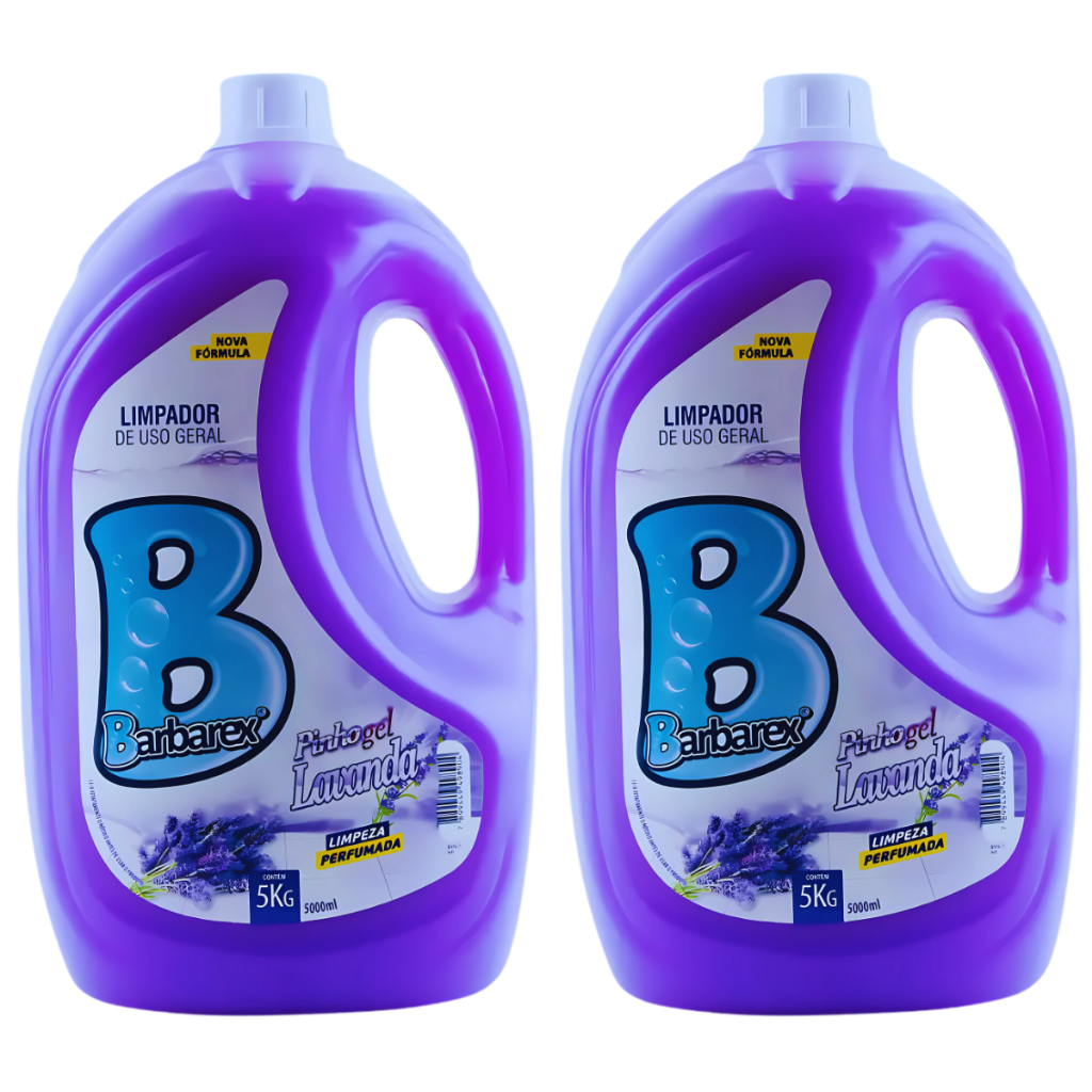 Limpador Lavanda Gel Concentrado 5 Litros Barbarex