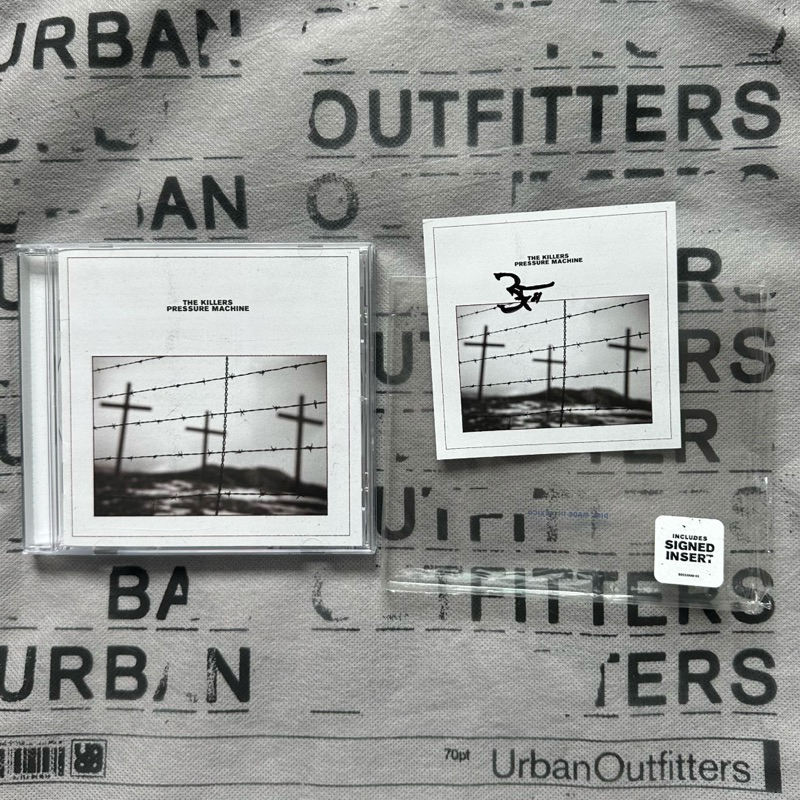 CD The Killers Pressure Machine Autografado (ABERTO) Shopee Brasil