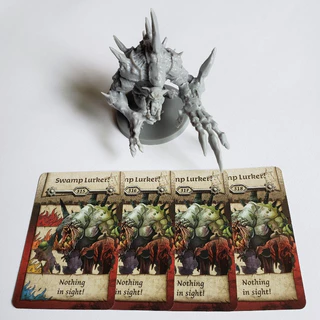 Swamp Lurker (Espreitador de Pântanos) - Zombicide Black Plague / Green Horde Ks