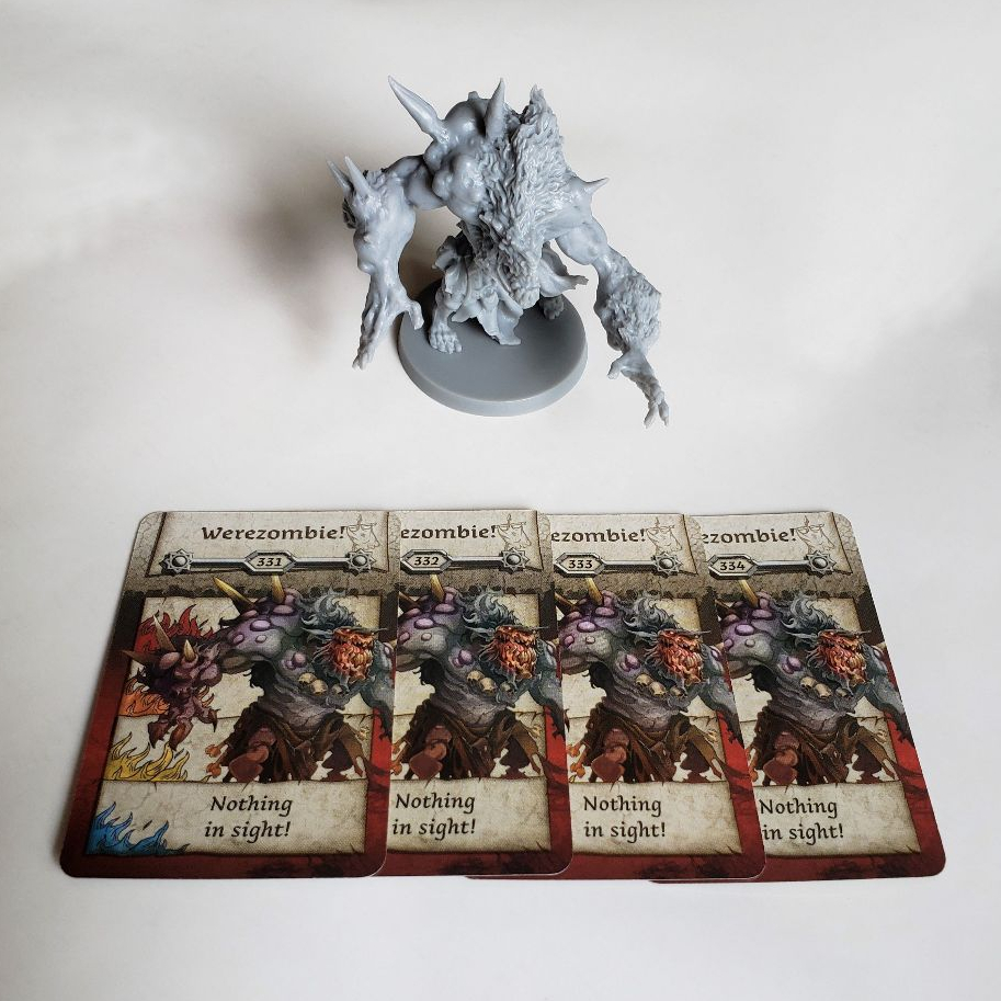 Werezombie (Zumbizomem) - Zombicide Black Plague / Green Horde Ks