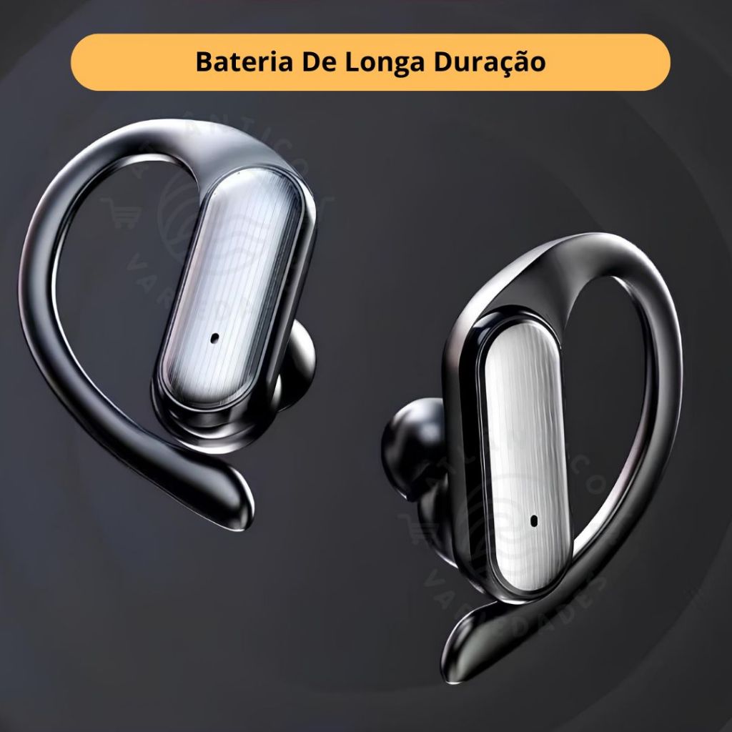 Fone Bluetooth Sem Fio de Ouvido Para Corrida Academia Fone Esportivo ...