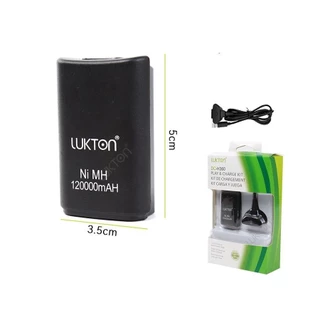 Carregador de Controle Xbox 360 Recarregável Cabo Substitua Pilhas Voltagem de entrada 12V 128000mAH