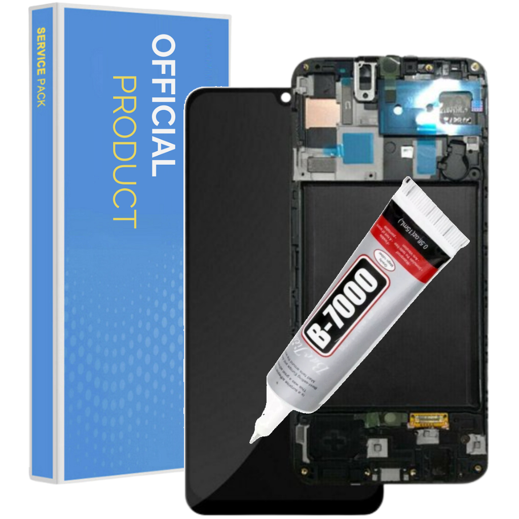Tela Display Frontal Oled Compatível Com Galaxy A30 A50 A50s + Cola + 1 Ano de Garantia!
