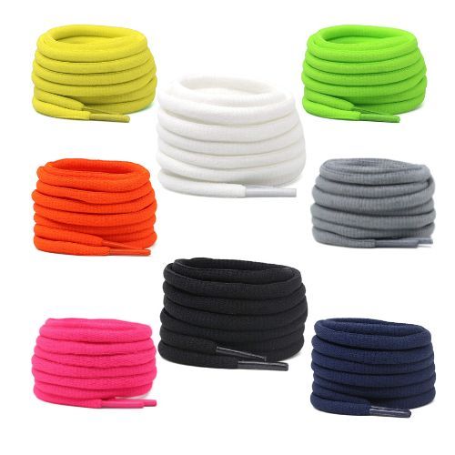 Cadarço chato 120cm (2 até 8 pares) - Escolha suas cores