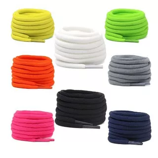Cadarço chato 120cm (2 até 8 pares) - Escolha suas cores