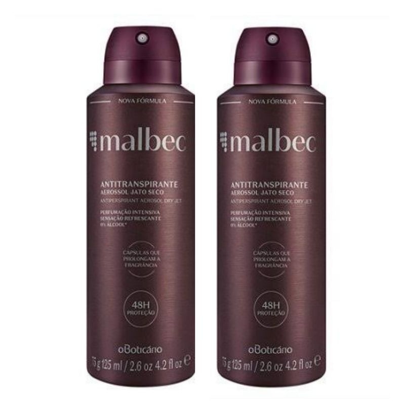 Combo Aerosol Malbec (2 unidades) em Oferta na Shopee