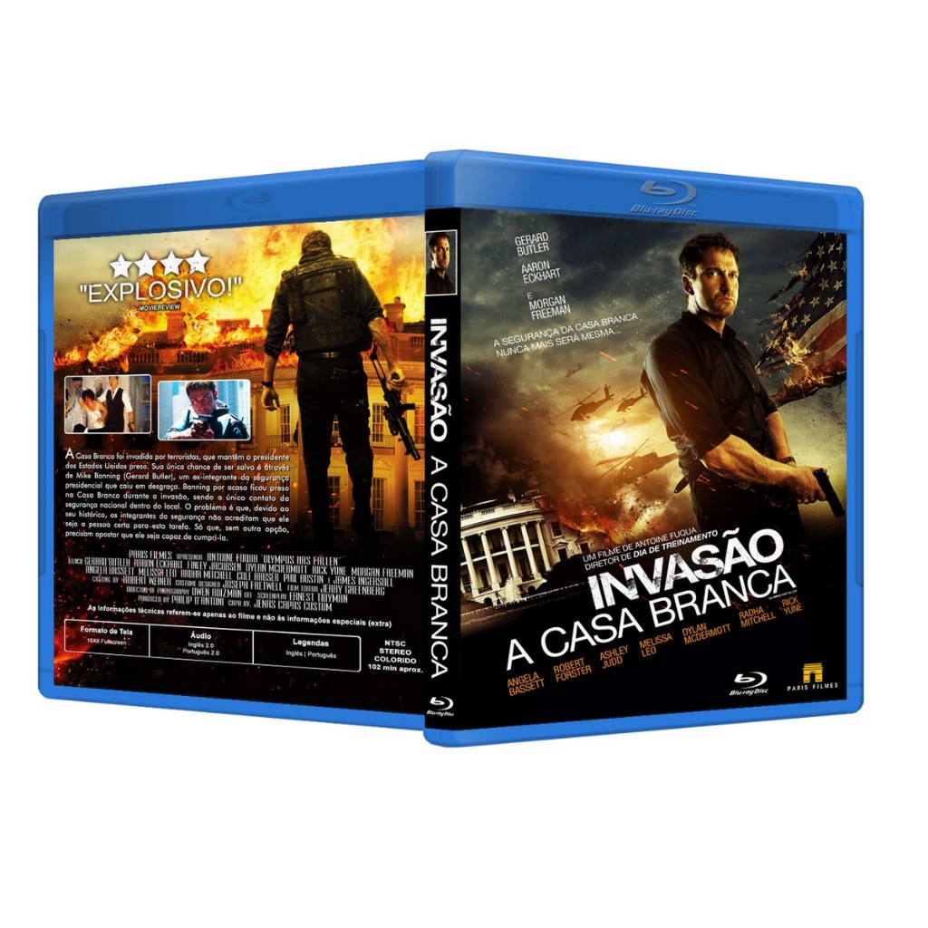 Blu-ray: Invasão A Casa Branca - Trilogia DUB/LEG [AVULSO ...