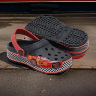 Babuche Infantil Crocs Cars - Mcqueen - Conforto e Estilo em Promoção - Tamanho 19 a 31