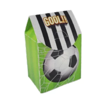 8~32 Caixa Milk Lembrancinha FESTA Futebol Gol Cod 116.10