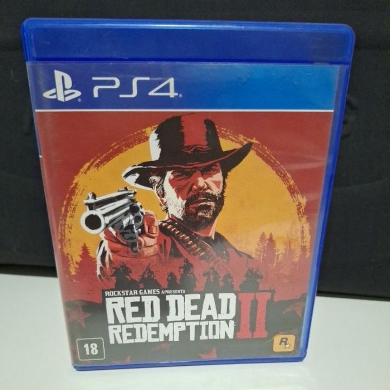 Red dead redemption 2 ps 4 mídia física semi-novo | Shopee Brasil