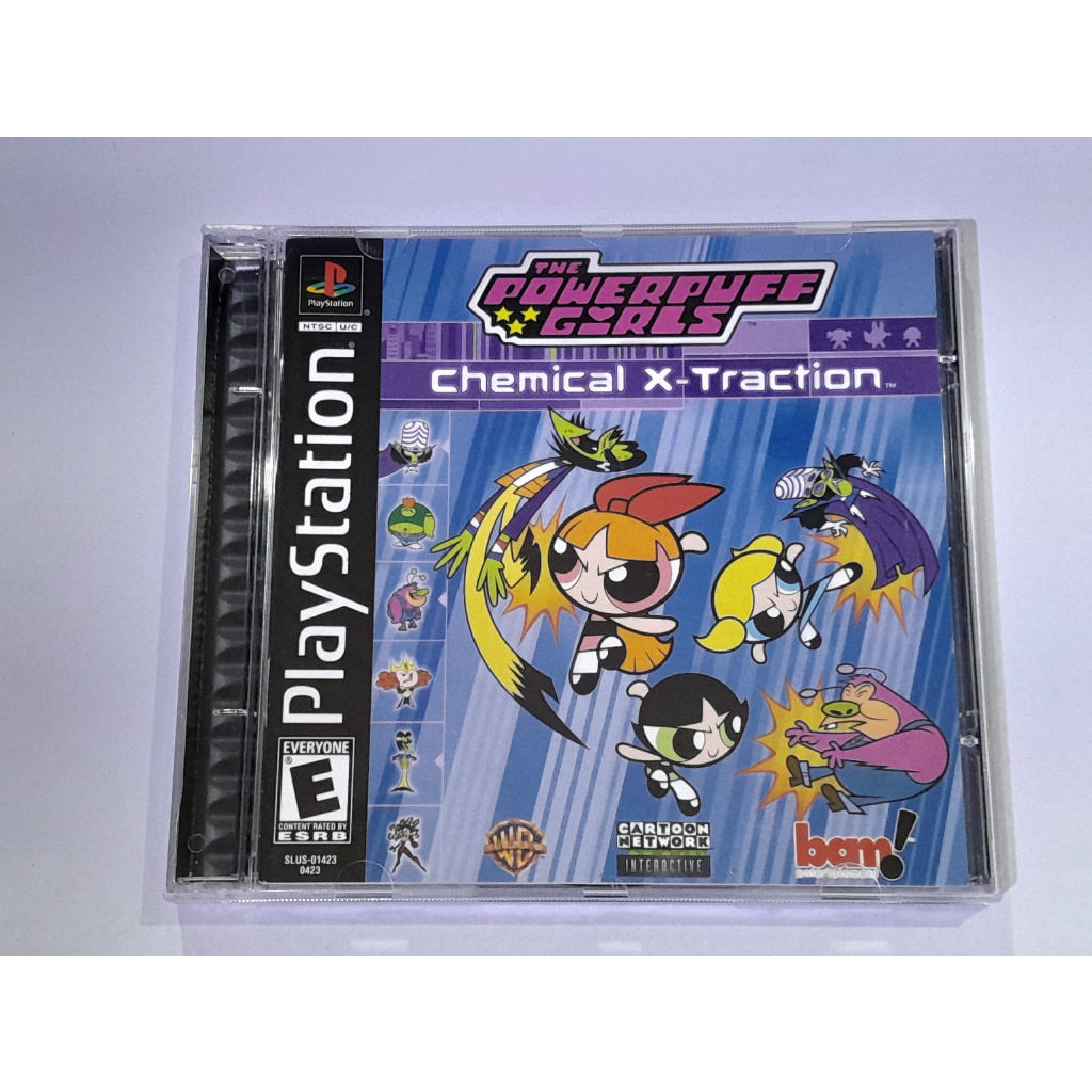 Powerpuff Girls, The - Chemical X-Traction - PS1 | Shopee Brasil