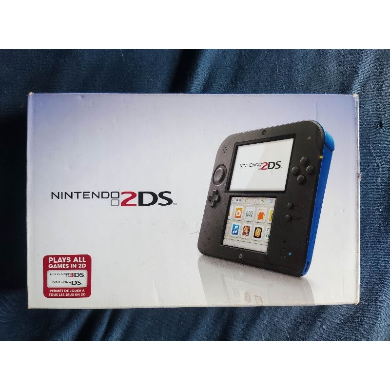 CAIXA do Nintendo 2DS Azul | Shopee Brasil