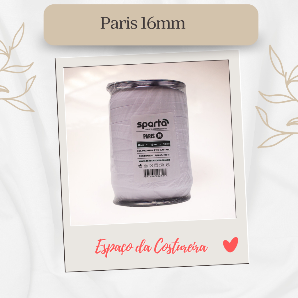 1 Rolo Paris 16mm | Shopee Brasil