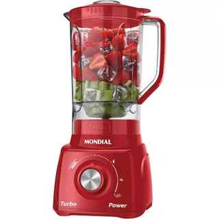 Liquidificador Turbo Power, Mondial, Vermelho, 550W, 110V - L-99 FR
