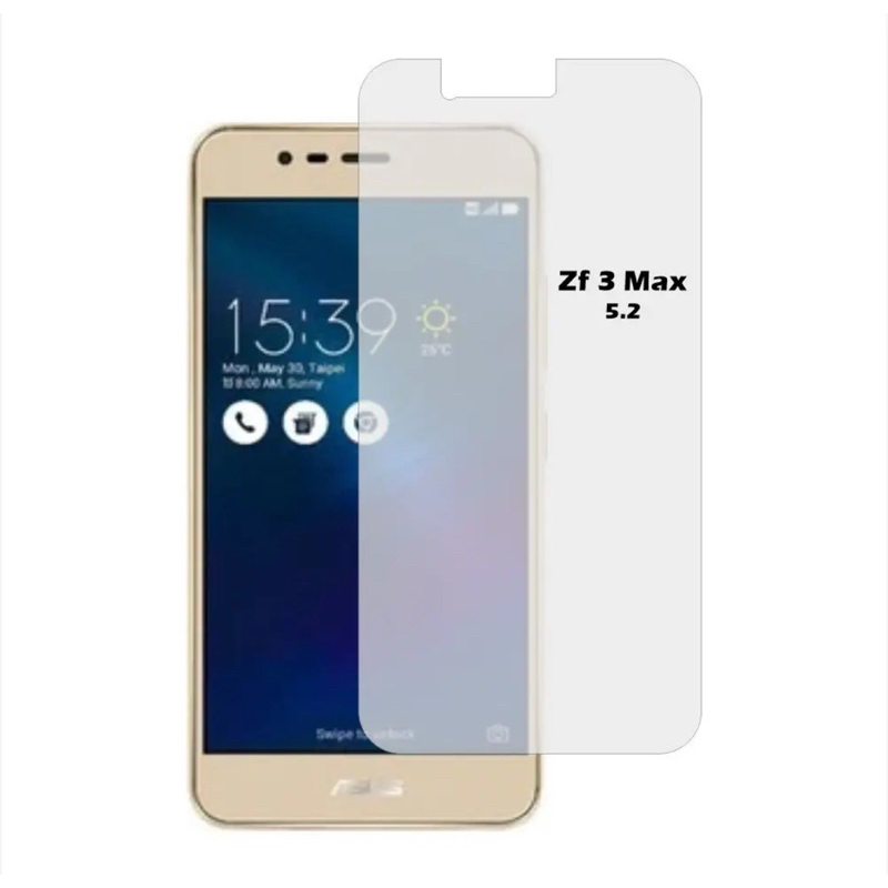 REY Cover in Gel TPU Trasparente per ASUS ZENFONE 3 Max 5.2, Ultra Sottile 0,33 mm, Morbido Flessibile, Custodia Silicone