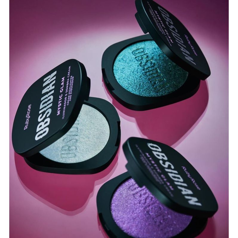 Iluminador e Sombra Cream Obsidian - Ruby Rose