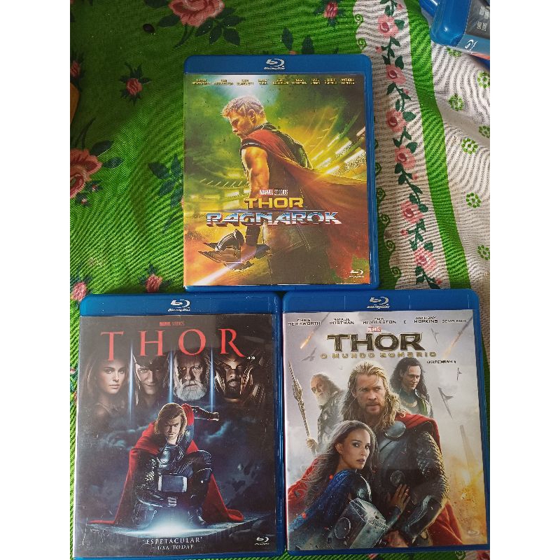Thor Trilogia Blu Ray | Shopee Brasil