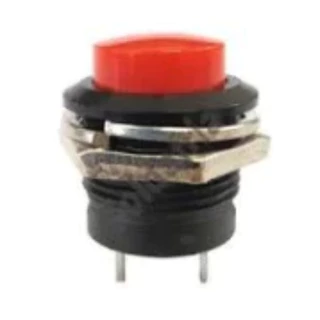 KIT 2 CHAVES PUSH BOTTON ,PULSANTE R13 507 NA COR VERMELHA ELETRONICA ARDUINO