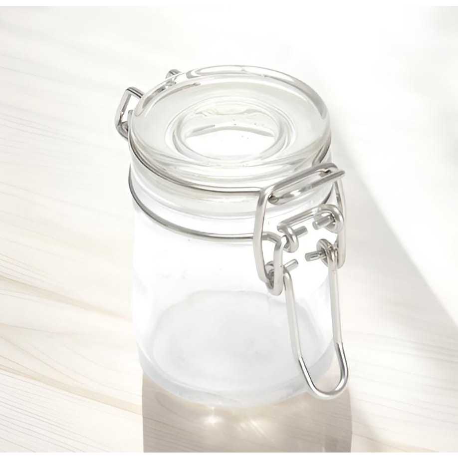 Mini Potinho Hermético De Vidro 50ml C/2 Unidades