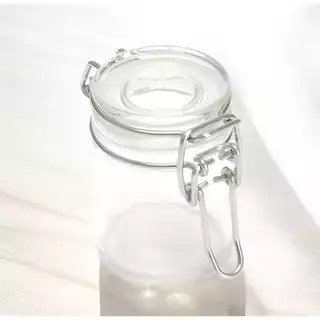 Mini Potinho Hermético De Vidro 50ml C/2 Unidades