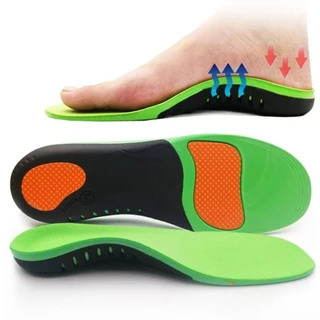 Par de Palmilha Para Fascite Plantar Ortopédica Pé Chato Pisada Pronada Esporão Pés Cansados em Oferta na Shopee