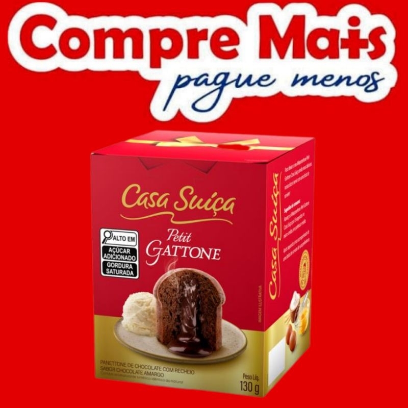 MINI PANETTONE CASA SUIÇA GATTONE 130g